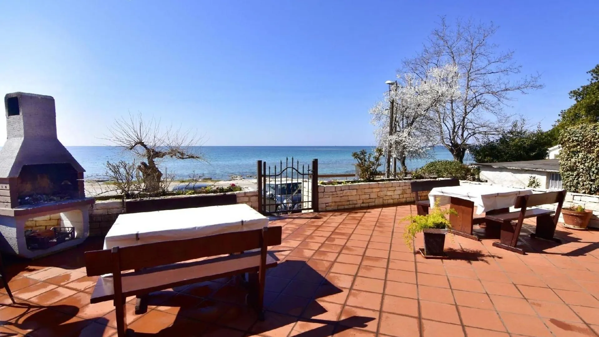 Lägenhet Neues Studio Mit Meerblick In Zambratija Kroatien